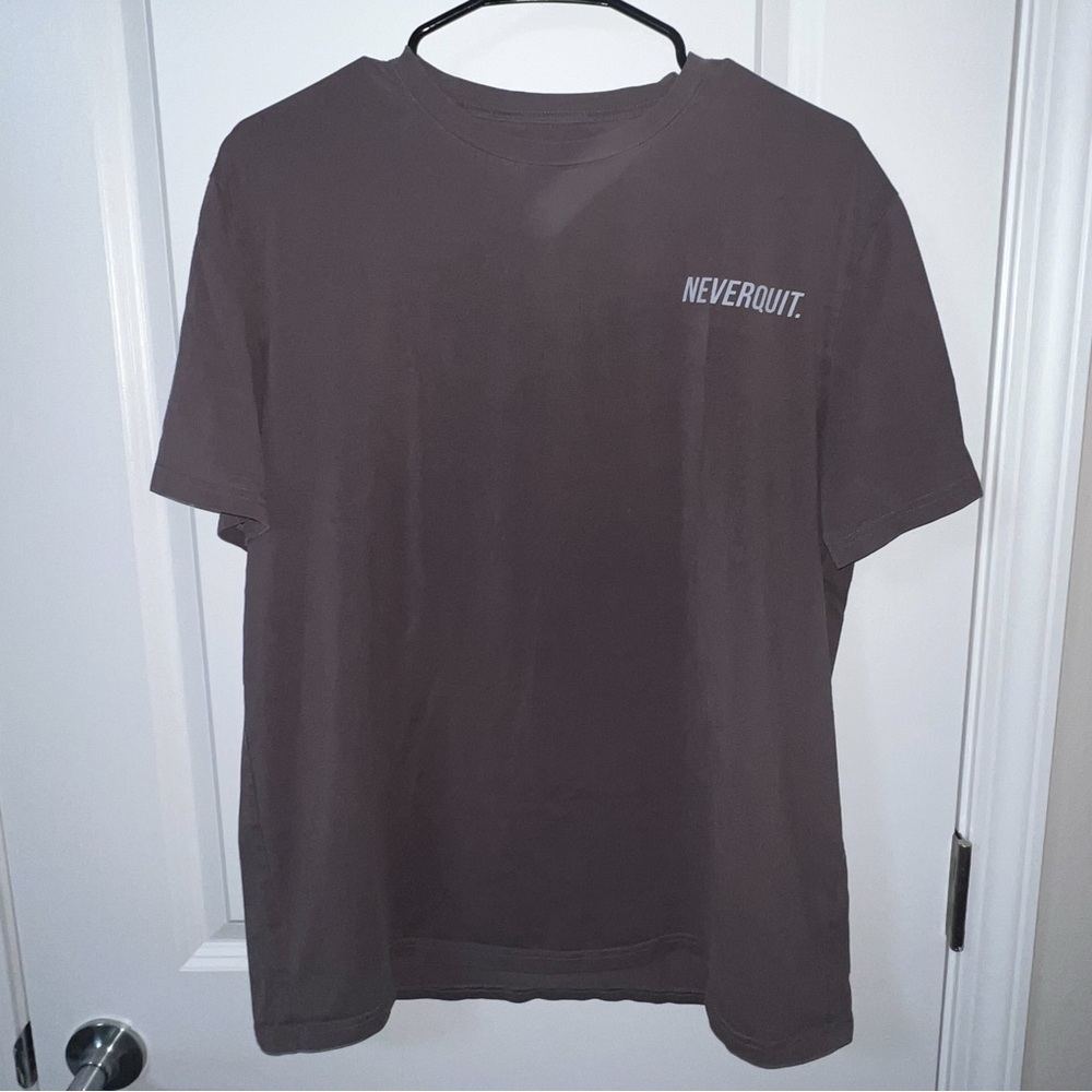 NFQ "Deep Dive" Training Tee - Large - Charcoal Gray